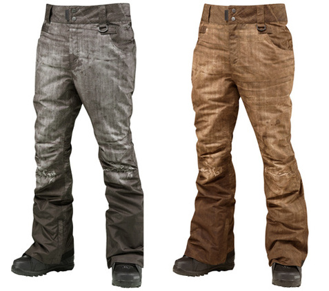 Westbeach  Longhorn  Pants  Teak  Denim