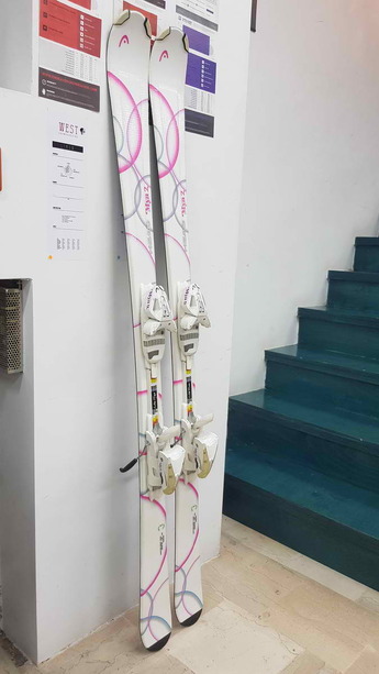 Head  Mya  2  Skis  -  Used  156