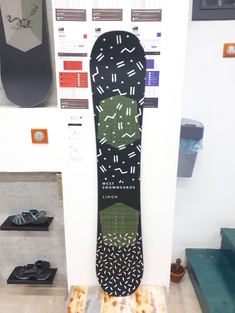West  Limon  Snowboard  -  Used  150