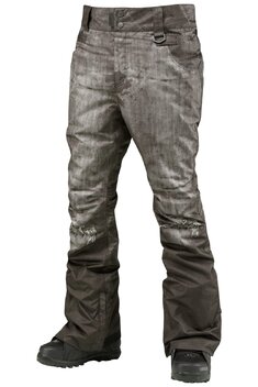 Westbeach  Longhorn  Pants  Black  Dirty  Denim