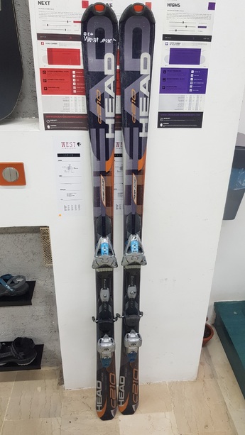 Head  C210  Skis  -  Used  163