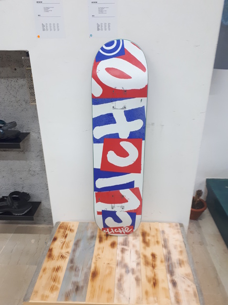 Cliche  Logo  Skateboard  Deck