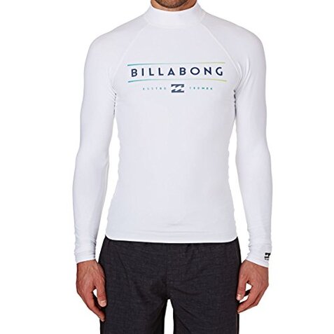 Billabong  Unity  Rashguard  White  LS