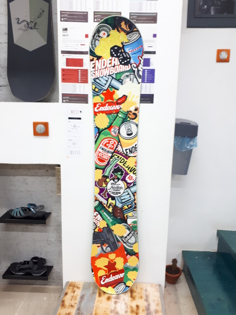 Endeavor  Vice  Snowboard  -  Used  158