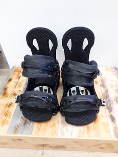Flux  Super  Emblem  Snowboard  Bindings  -  Used